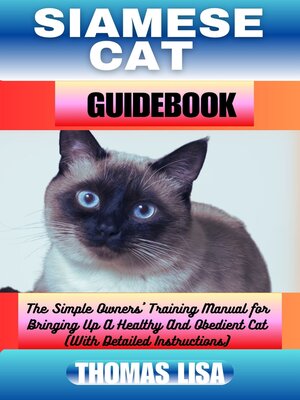 cover image of SIAMESE CAT GUIDEBOOK